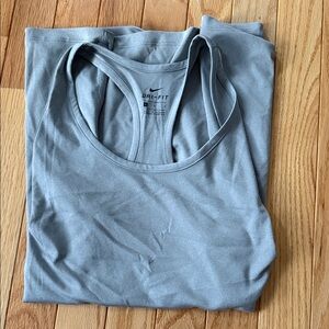 Nike Women's Tank Top - Light Gray